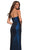 La Femme - 29855 Sweetheart Metallic Jersey Gown Special Occasion Dress