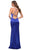 La Femme - 29858 Stretch Satin Scoop Neck Trumpet Dress Prom Dresses