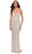 La Femme - 29872 Spaghetti Strap Sequin-Ornate Sheath Dress Evening Dresses 00 / Champagne