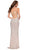 La Femme - 29872 Spaghetti Strap Sequin-Ornate Sheath Dress Evening Dresses