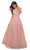 La Femme - 29920 Beaded V Neck A-line Gown Special Occasion Dress