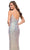 La Femme - 29936 Iridescent Sequin High Slit Dress Special Occasion Dress