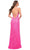 La Femme - 29987 Lace High Slit Evening Dress Prom Dresses
