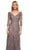 La Femme 29994 - Embellished V-Neck Sheath Dress Special Occasion Dress