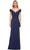 La Femme 30040 - Shirred Bodice A Line Dress Special Occasion Dress