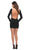 La Femme - 30065 Backless Long Sleeve Sheath Dress Homecoming Dresses