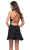 La Femme - 30066 V Neck Jersey A-line Dress Special Occasion Dress