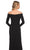 La Femme 30073 - Ruched Long Sleeve Beaded Gown Special Occasion Dress