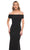 La Femme 30117 - Off Shoulder Beaded Long Gown Special Occasion Dress