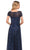 La Femme 30122 - Glimmering Short Sleeve Beaded Gown Special Occasion Dress