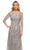 La Femme 30161 - Embroidered Sheer Lace A-Line Dress Mother of the Bride Dresses
