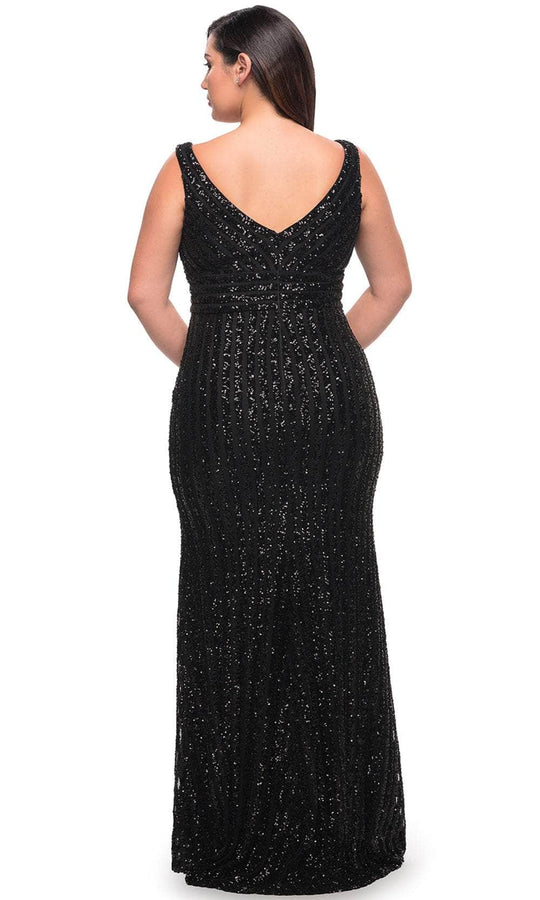 La Femme 30182 - Sequin Sleeveless Sheath Dress
