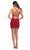 La Femme - 30260 Crisscross Open Back Dress Homecoming Dresses