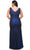 La Femme 30267 - Metallic Sleeveless Long Dress Special Occasion Dress