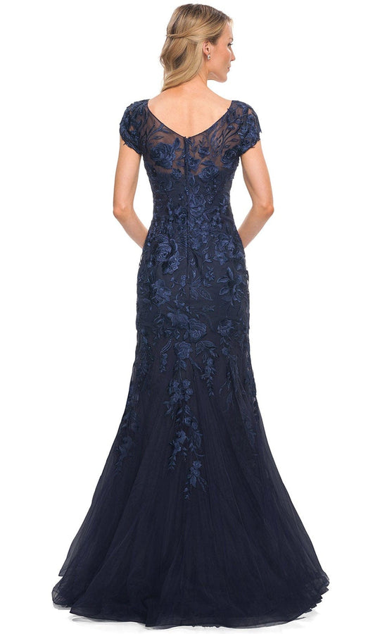 La Femme 30269 - Lace Tulle Mermaid Dress