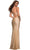 La Femme - 30340 Cross Bodice Beaded Gown Prom Dresses