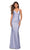 La Femme - 30340 Cross Bodice Beaded Gown Special Occasion Dress