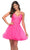 La Femme - 30345 V-Neck A-Line Cocktail Dress Special Occasion Dress