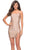 La Femme 30355 - Crisscross Back Beaded Cocktail Dress Cocktail Dress