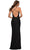 La Femme - 30376 Sequin Cowl V-Neck Gown Prom Dresses