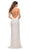 La Femme - 30376 Sequin Cowl V-Neck Gown Special Occasion Dress