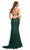 La Femme - 30442 Floral Lace Strappy Sheath Gown Special Occasion Dress