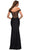 La Femme - 30449 Off Shoulder Jersey Gown Evening Dresses