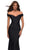 La Femme - 30449 Off Shoulder Jersey Gown Special Occasion Dress