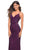 La Femme - 30474 Beaded Applique Sheath Gown Special Occasion Dress