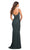 La Femme - 30482 Deep V-Neck Sheath Gown Special Occasion Dress