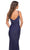 La Femme - 30482 Deep V-Neck Sheath Gown Special Occasion Dress