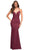 La Femme - 30484 Strappy Ruched Jersey Gown Prom Dresses