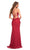 La Femme - 30501 Faux Wrap V-Neck Dress Special Occasion Dress