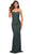 La Femme - 30502 Strapless Sweetheart Jersey Gown Prom Dresses 00 / Dark Emerald