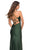 La Femme - 30522 V-Neck Crisscross Ruched Dress Special Occasion Dress