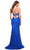 La Femme - 30537 Sleeveless Lace Mermaid Gown Evening Dresses