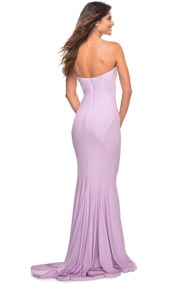 La Femme - 30549 Strapless Jersey Gown
