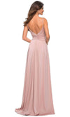 La Femme - 30571 Spaghetti Strap Cross Bodice Gown Prom Dresses3