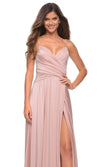 La Femme - 30571 Spaghetti Strap Cross Bodice Gown Special Occasion Dress4