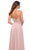 La Femme - 30571 Spaghetti Strap Cross Bodice Gown Special Occasion Dress
