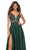 La Femme - 30580 Plunging V-Neck A-Line Gown Special Occasion Dress