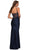 La Femme 30589 - Beaded Ruche-Ornate Gown Special Occasion Dress