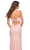 La Femme - 30604 V-Neck High Slit Gown Special Occasion Dress