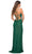 La Femme - 30610 Scoop Neck Slit Long Gown Prom Dresses