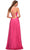 La Femme 30616 - Ruched V-Neck Evening Dress Special Occasion Dress