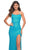 La Femme - 30617 Spaghetti Strap Sequin Long Gown Special Occasion Dress