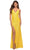 La Femme - 30629 Shiny Sequin-Showered Dress Prom Dresses 00 / Yellow