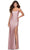 La Femme 30630 - Sleeveless Sheath Evening Dress Special Occasion Dress 00 / Mauve