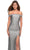 La Femme 30634 - Strappy Back Satin Off Shoulder Dress Special Occasion Dress