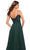 La Femme 30639 - Floral Lace V-Neck Evening Gown Special Occasion Dress